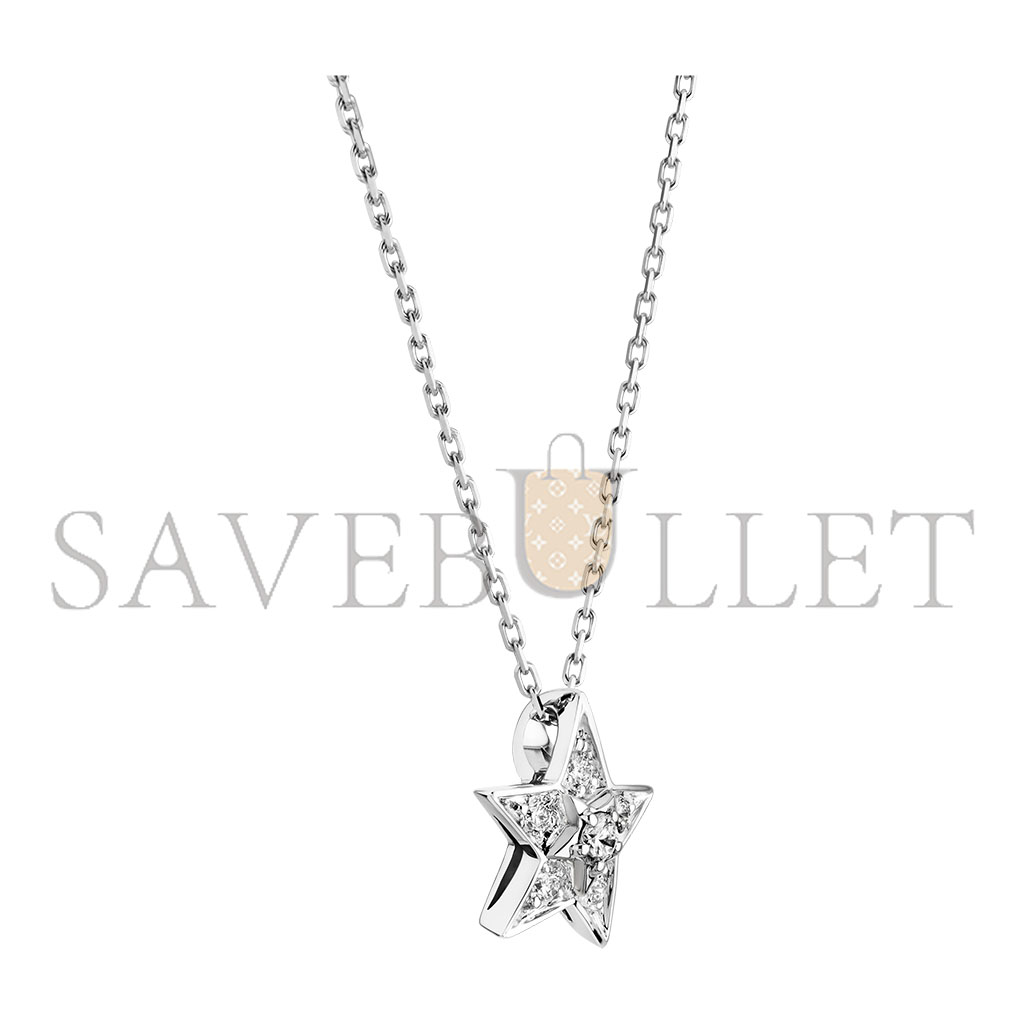 Ch*el comÈte gÉode necklace j2709